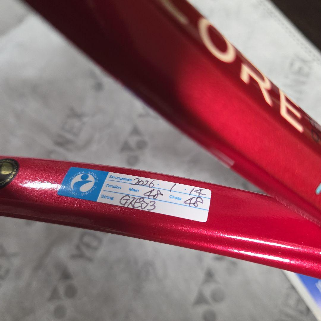 YONEX 2026 VCORE98 G3 305g ブイコア レザーグリップ - メルカリ