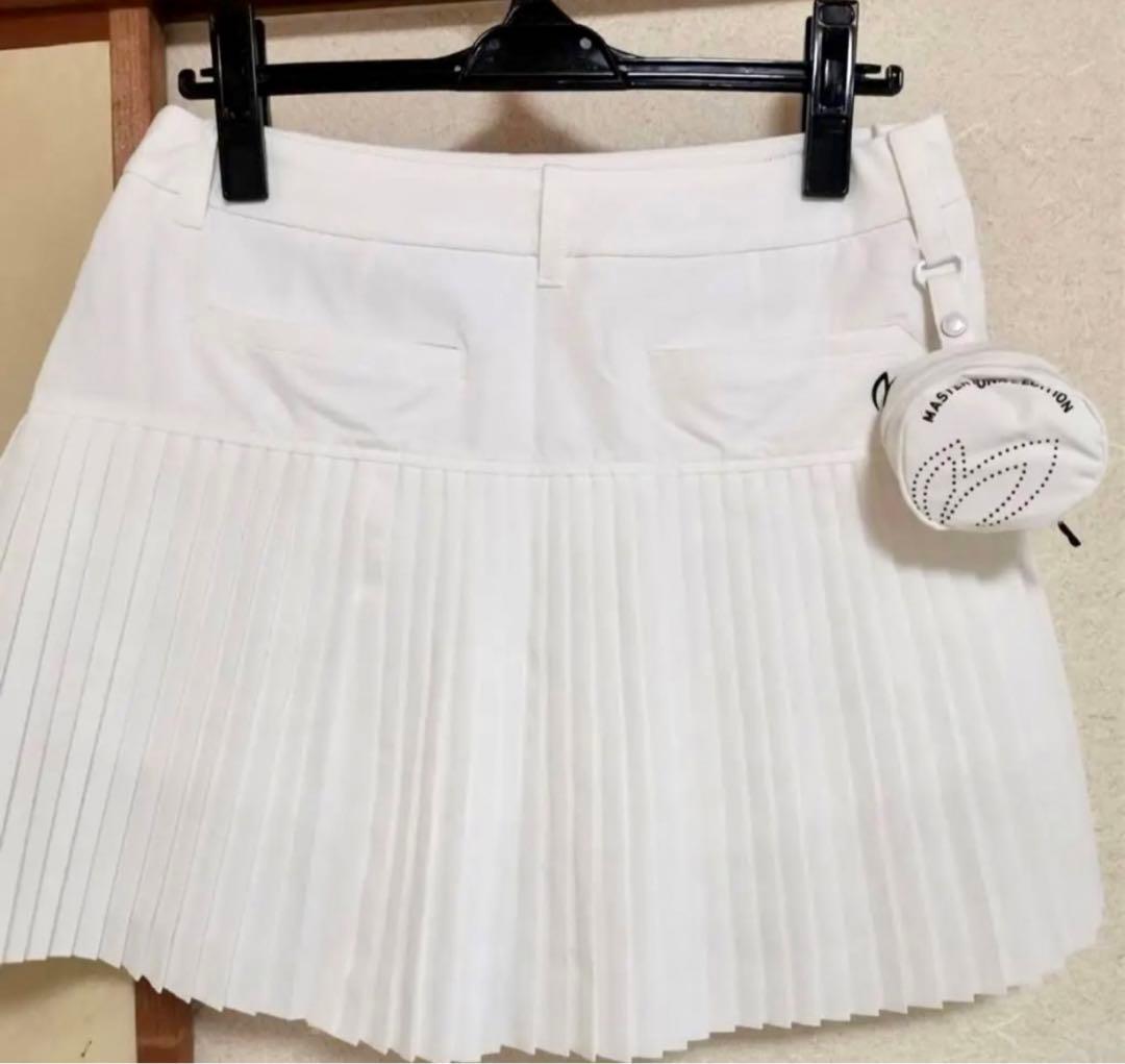 マスターバニーエディション スカート プリーツ 白 - メルカリ