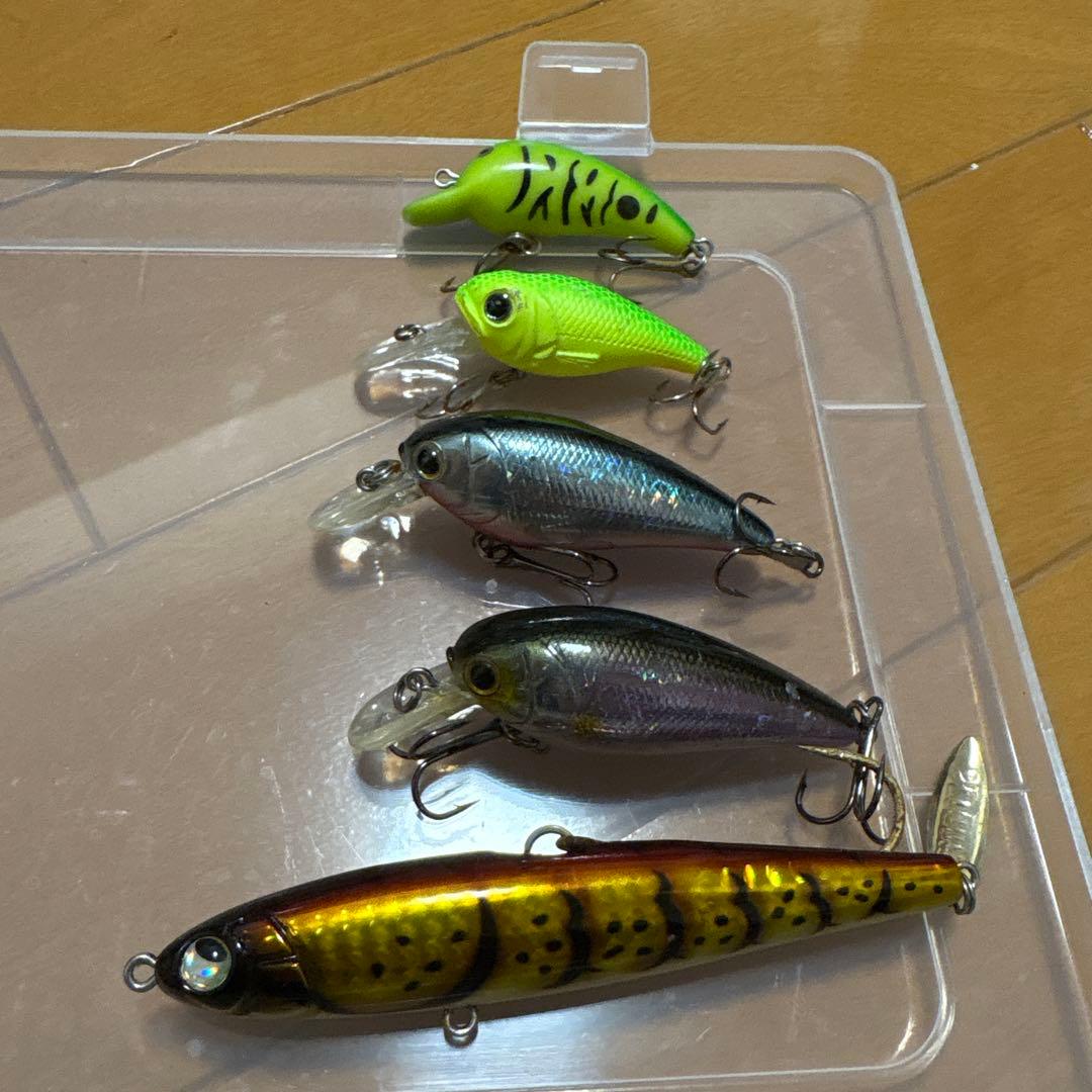 ルアーセット ミノー・プラグ 収納ケース付き - メルカリ