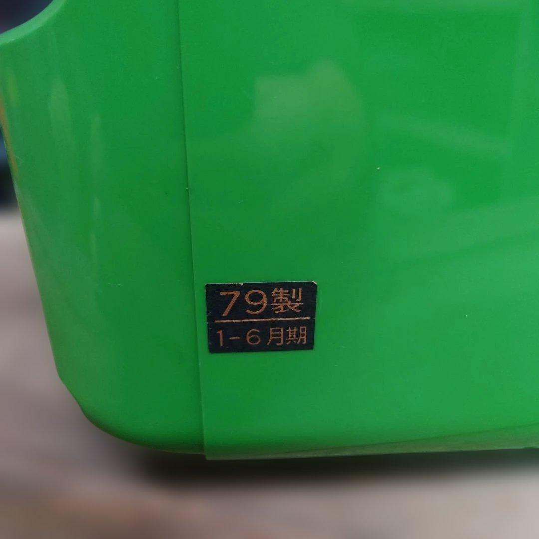 パナカラー ブラウン管テレビ TH-11S7(S) 緑色