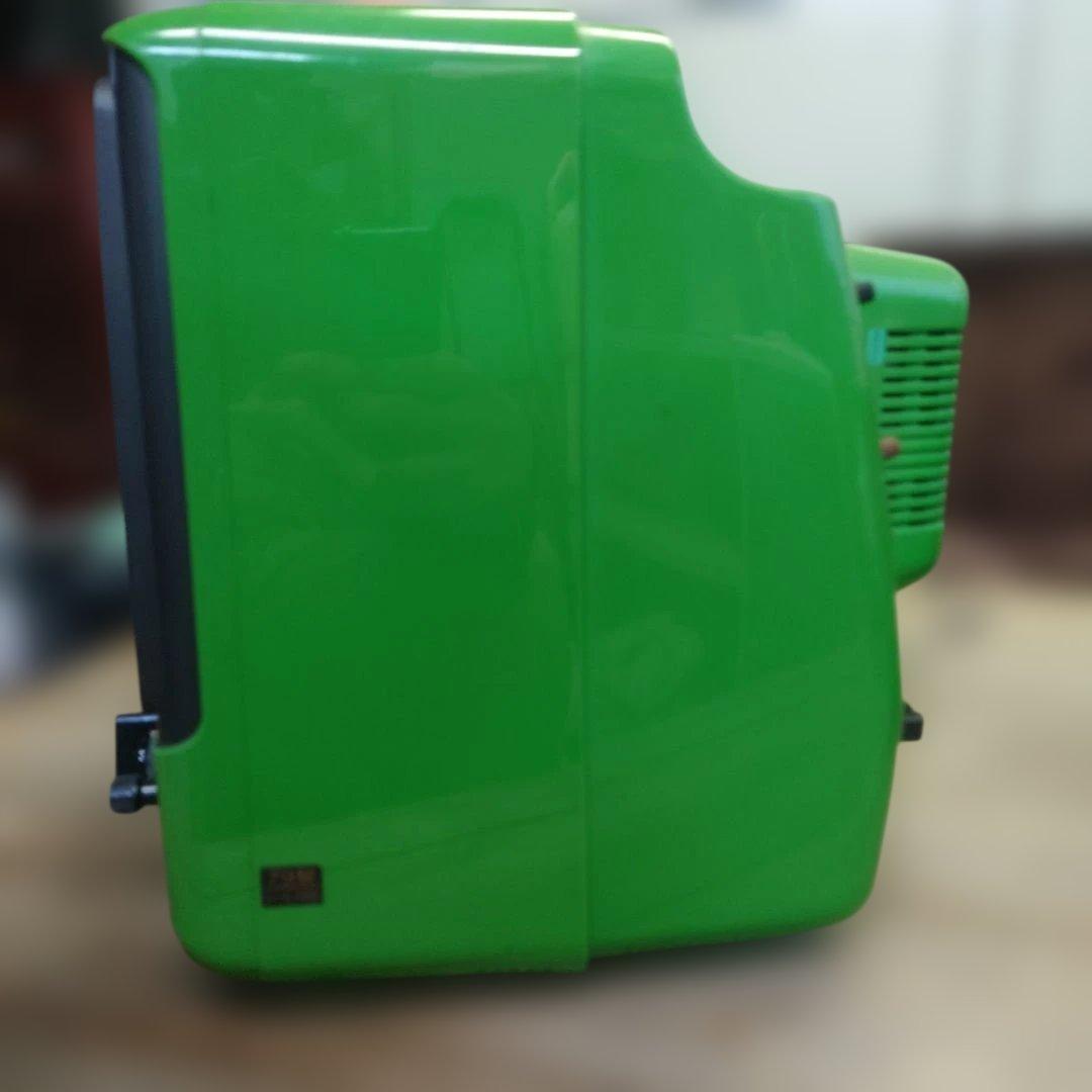 パナカラー ブラウン管テレビ TH-11S7(S) 緑色