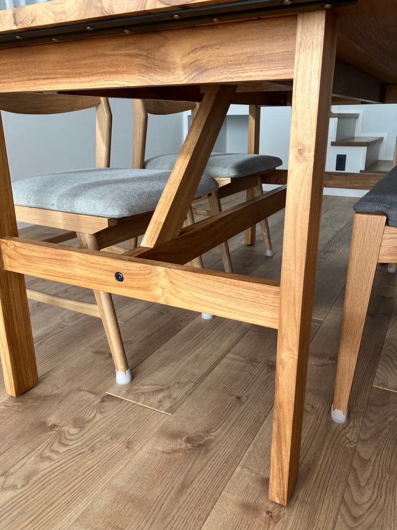 ウニコ SOTO ダイニングテーブル w160 - メルカリ