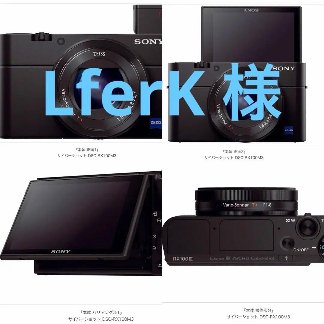 DSC-RX100M3 コンパクトデジタルカメラ 月額9,800円レンタルプラン：SONY コンパクトデジタルカメラ メモリー