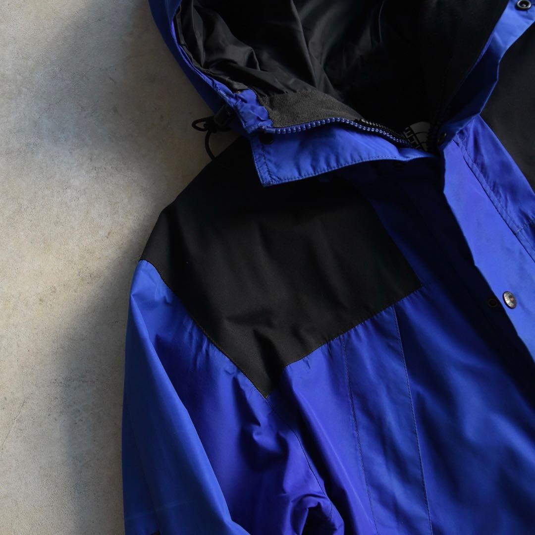 90s ノースフェイス アズテックブルー マウンテンガイド ジャケット