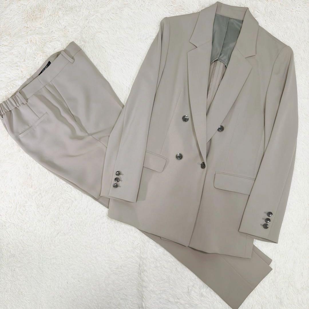 美品】LESMUES MeWORK ダブル パンツスーツ セットアップ 7 - メルカリ