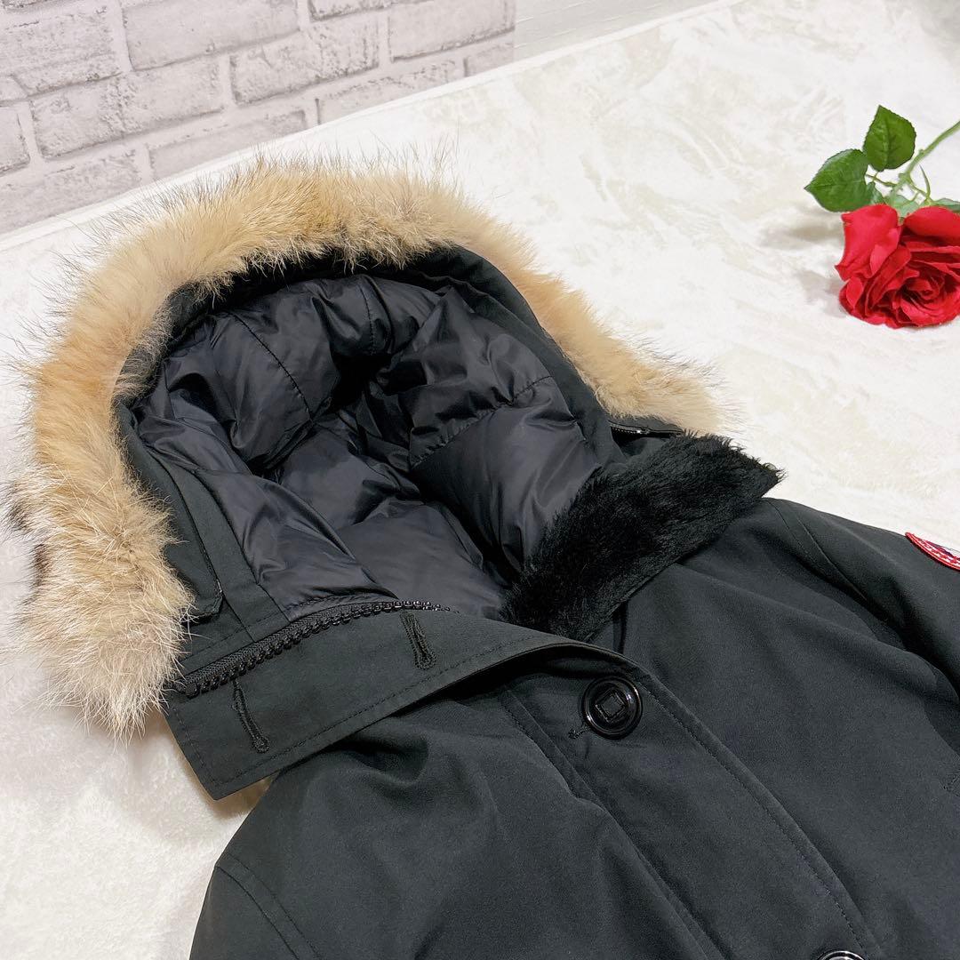 カナダグース ダウンコート ブロンテパーカー レディース ブラック 黒