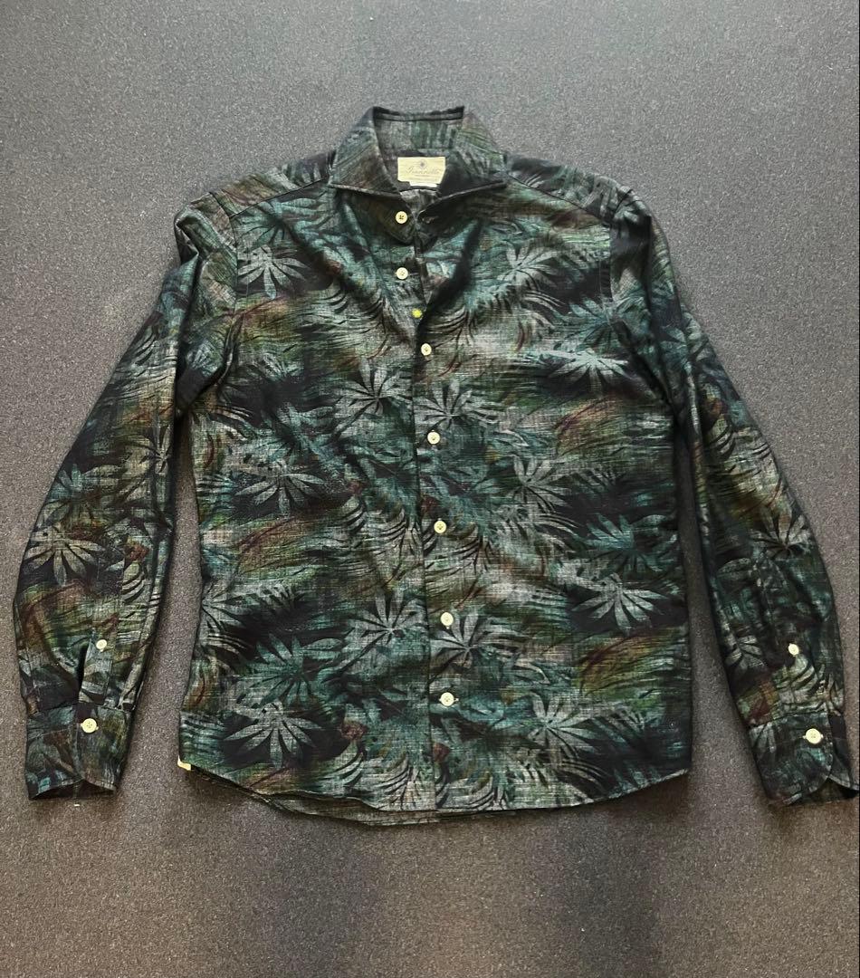 トップス giannetto vinci fit カッタウェイ コットンストレッチ シャツ【VINCI FIT/ヴィンチフィット