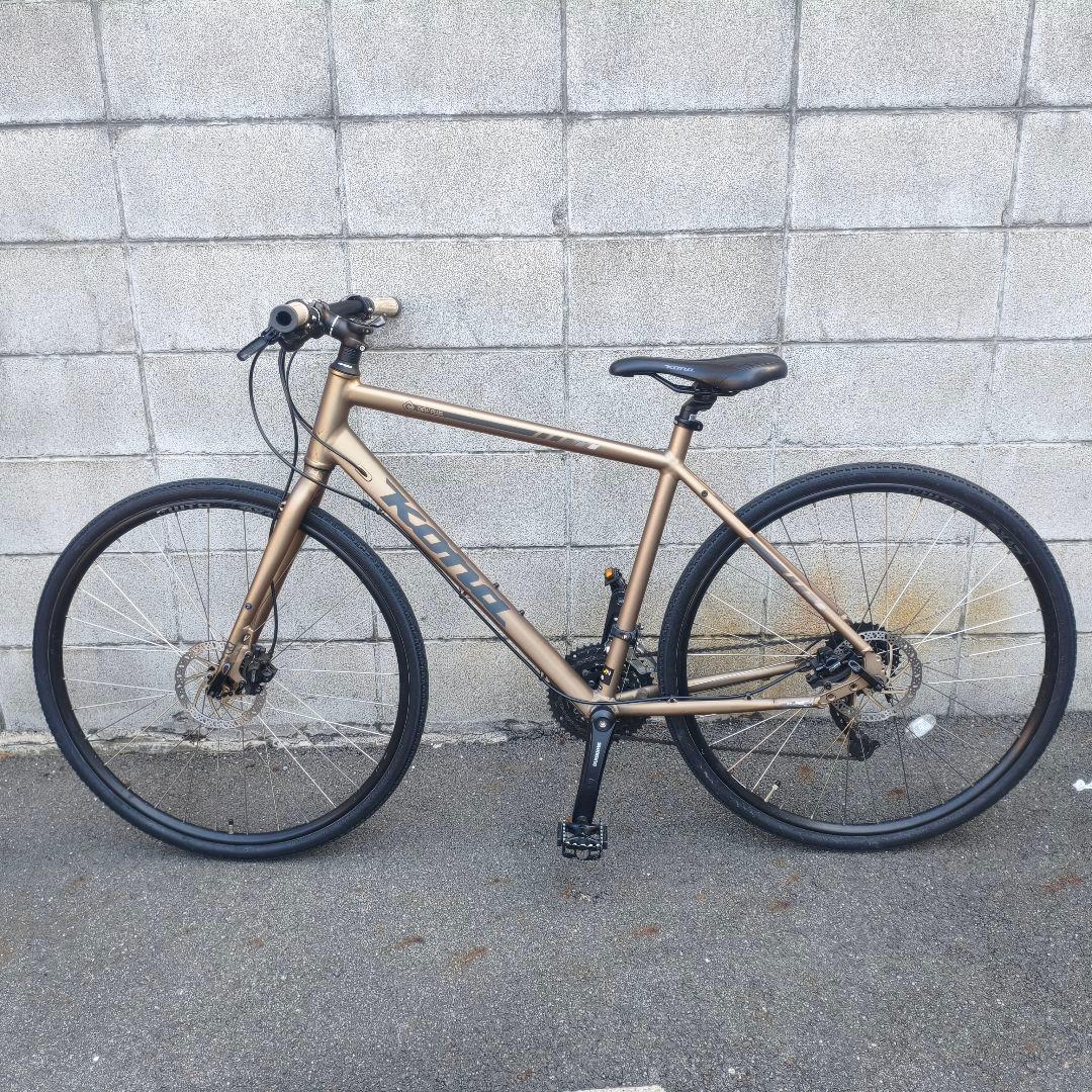 引取限定 大阪 クロスバイク 油圧 ディスクブレーキ KONA DEW - メルカリ