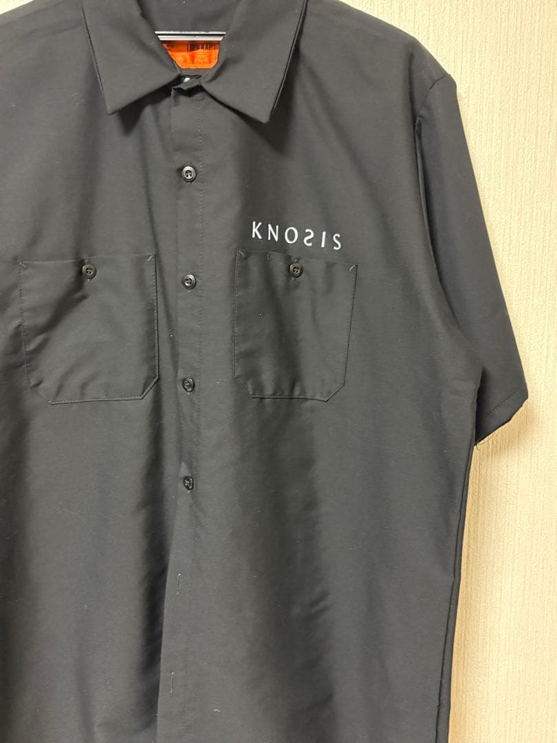 knosis ワークシャツ ブラック Lsize
