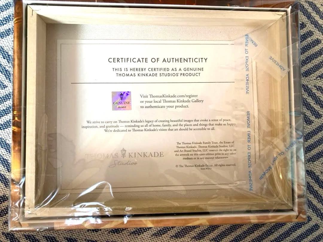 Thomas Kinkade作品美女と野獣2023年クリスマス限定作品新品