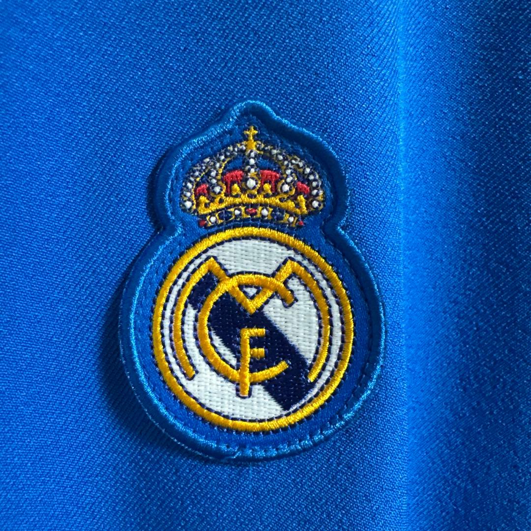 レアル・マドリード adidas ジャケット 青 size L - メルカリ