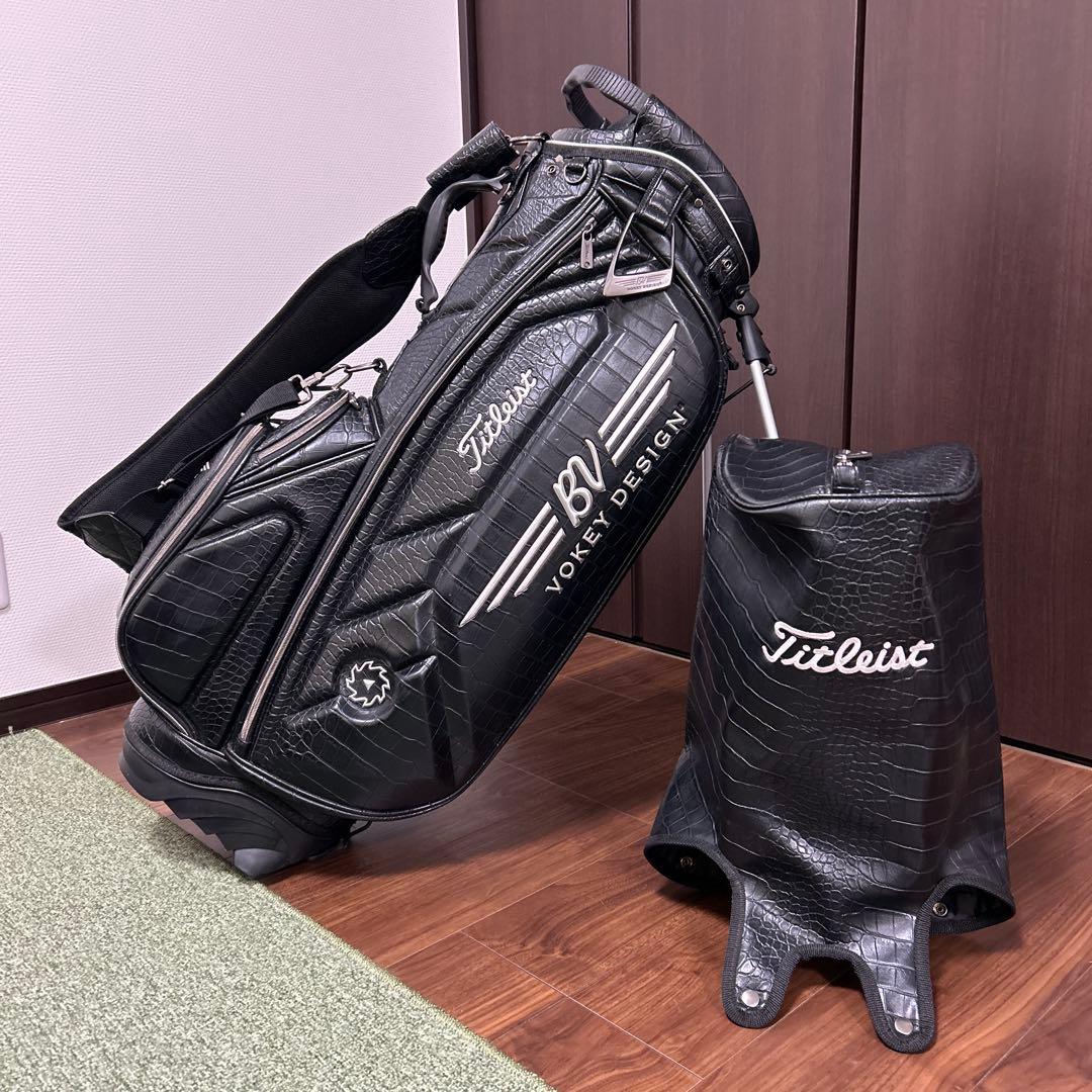 タイトリスト VOKEY DESIGN キャディバッグ スタンド クロコデザイン 楽天市場】タイトリスト ゴルフ メンズ キャディバック 数量限定