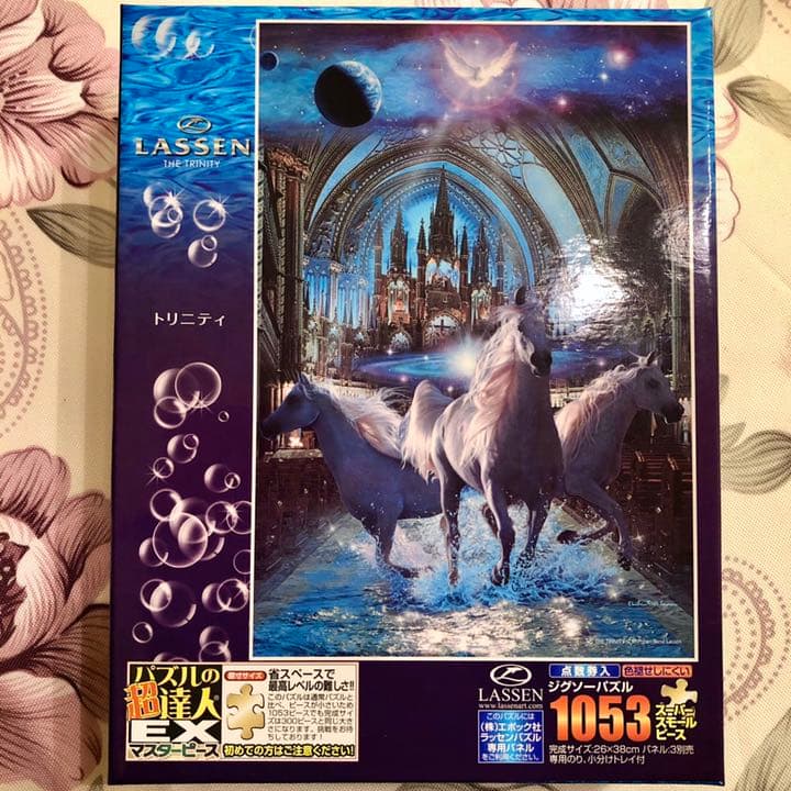 匿送込　クリスチャンリースラッセン　ジグゾーパズル　完成パネル♪ 絵画　壁掛け