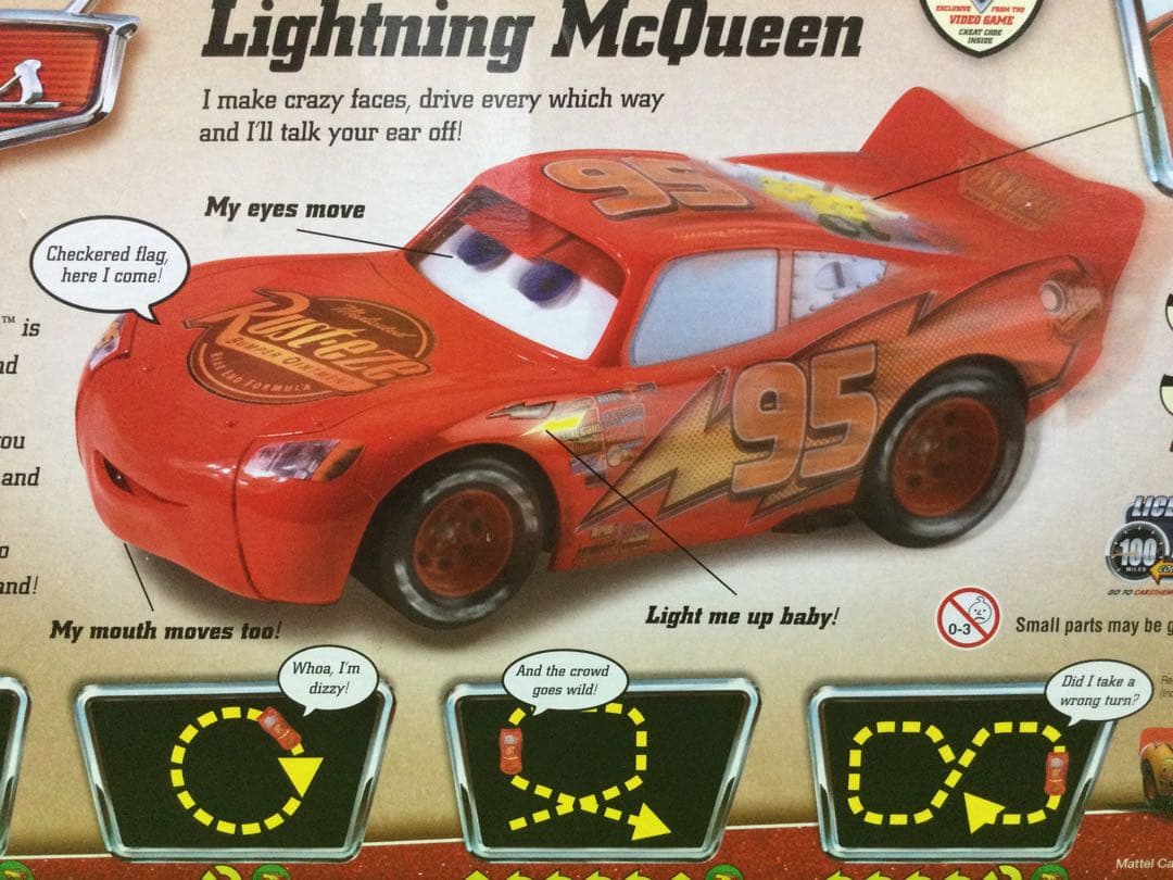 ディズニーカーズ 新品 ファストトーキング ライトニング