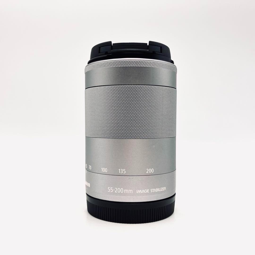 Canon EF-M 55-200mm F4.5-6.3 IS STM シルバー