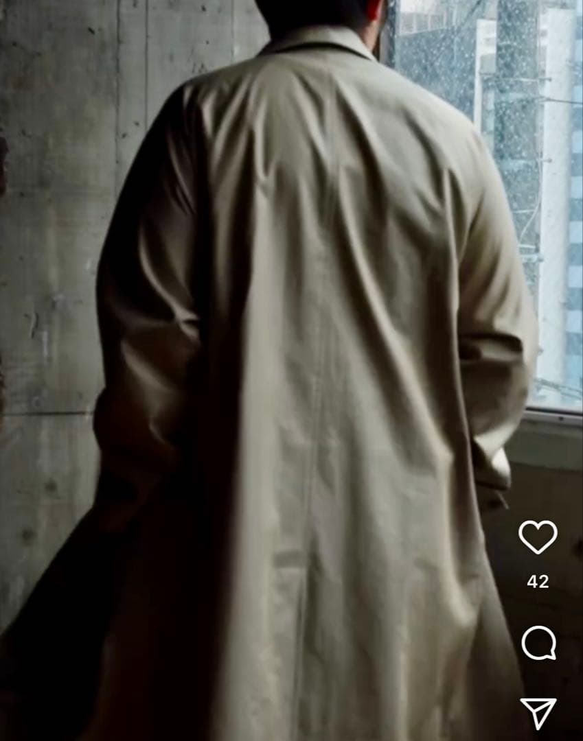 オーベルジュ ARCH別注 REGENTS ステンカラーコート サイズ40 - メルカリ