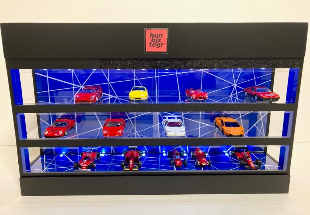 1/64展示30台可・CBU＆WH・3層式ディスプレーBOX / ネオジオラマ