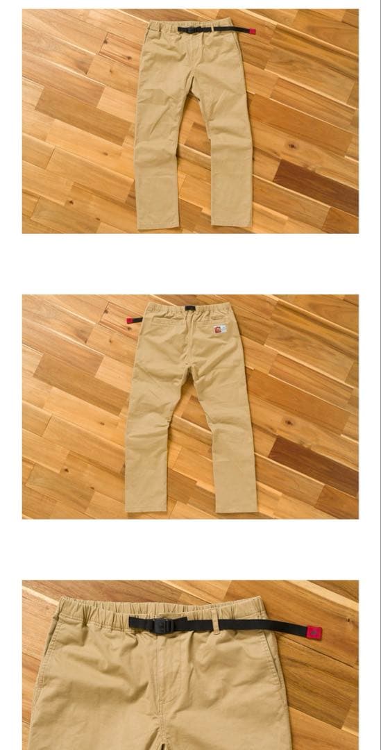 新品未使用Fin-ch Floreana10-chinochino 利休白茶色M