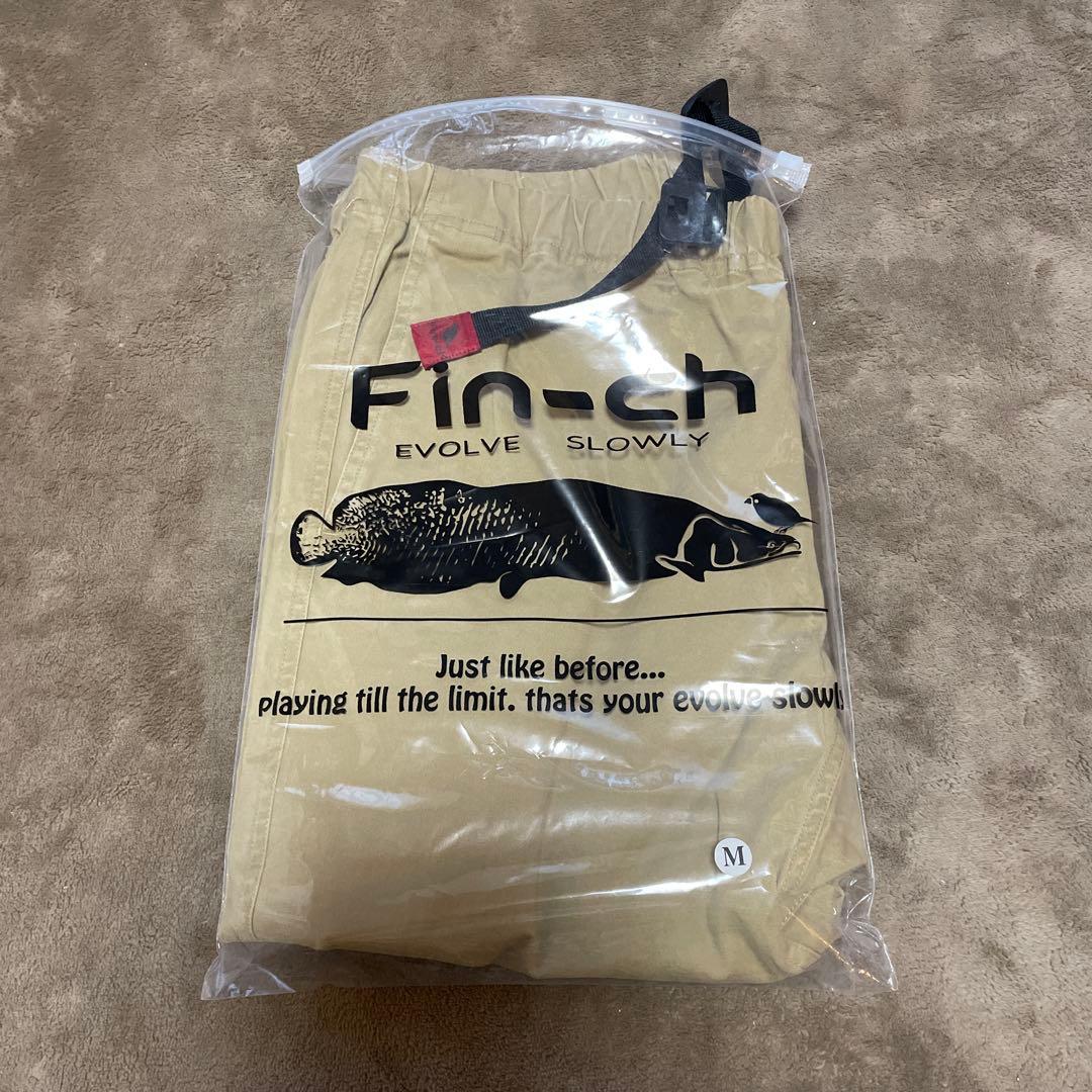 新品未使用Fin-ch Floreana10-chinochino 利休白茶色M