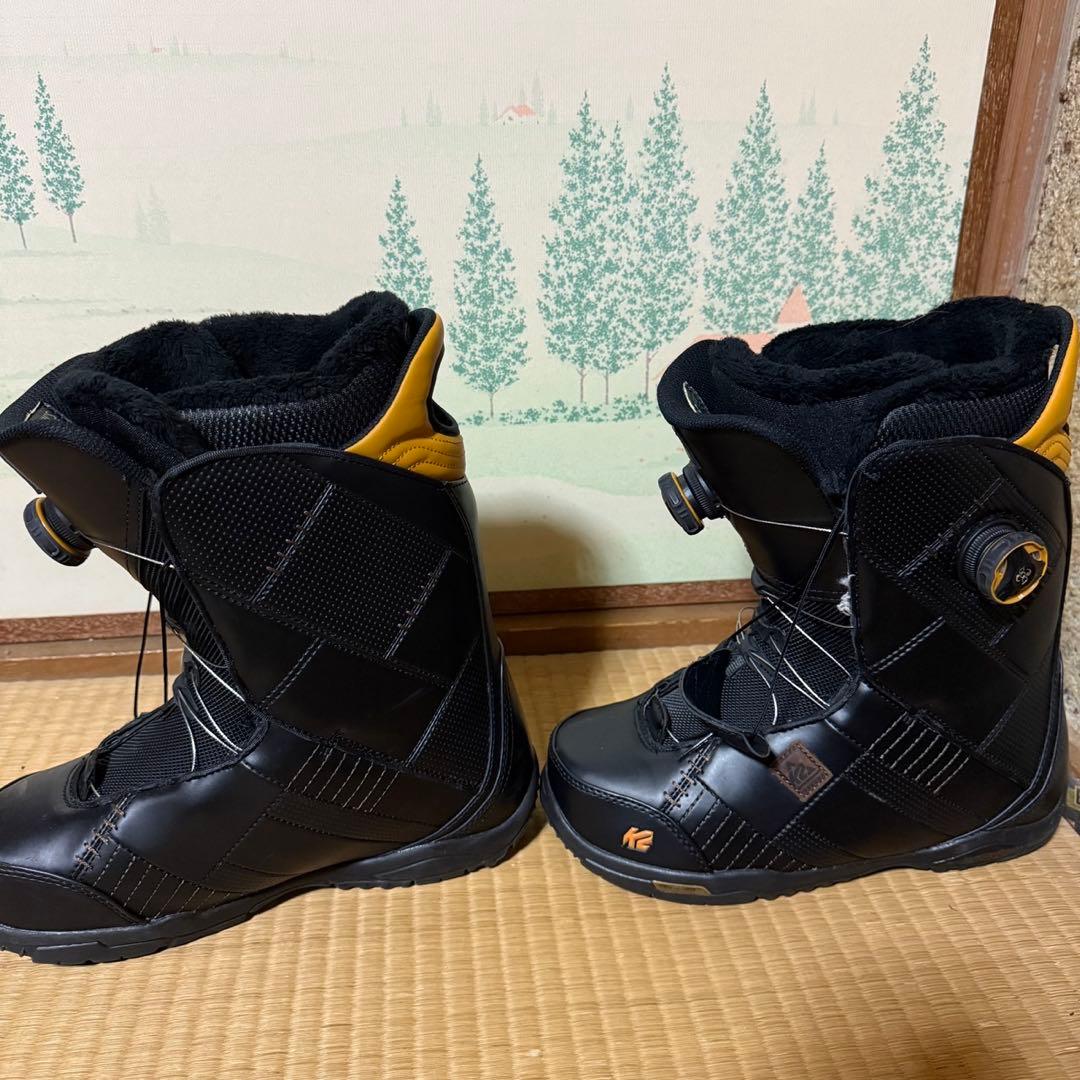 K2 ダブルBOA スノーボード　26.5cm ブーツ