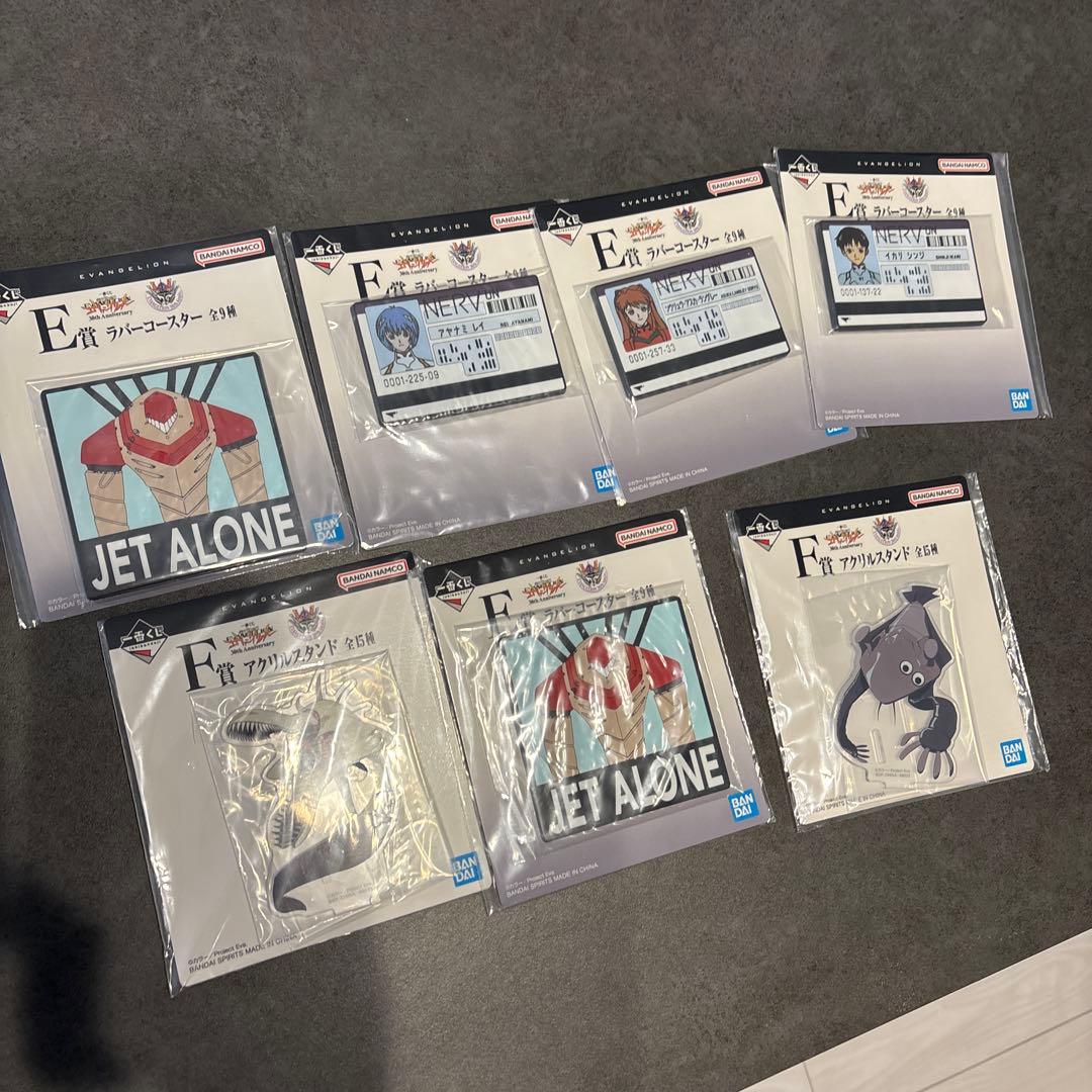 エヴァンゲリオン 一番くじ ラストワン賞 C賞レイ×2 D賞アスカ 計20点