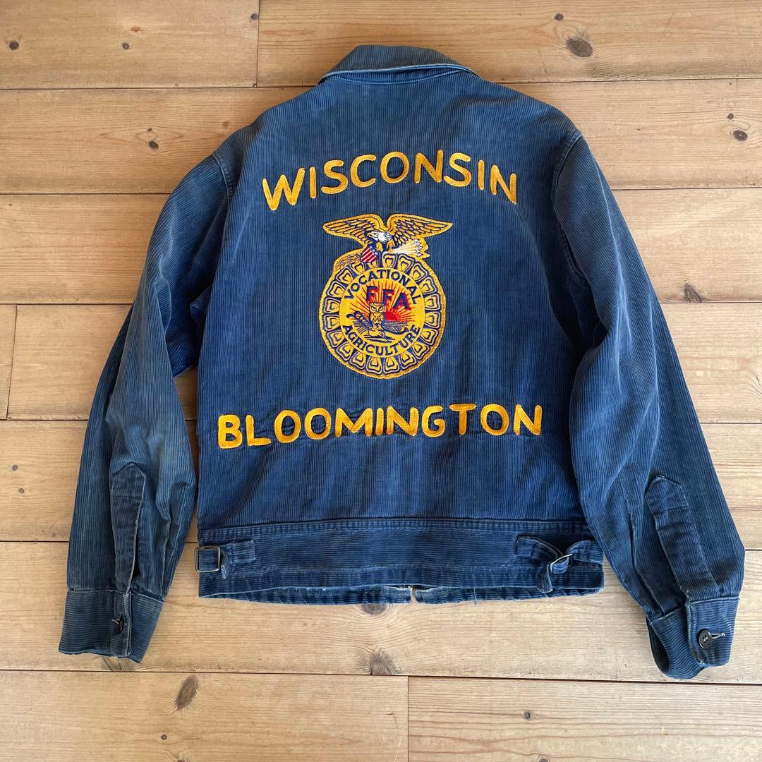 ヴィンテージffaジャケット ウィスコンシン ファーマーズ - メルカリ