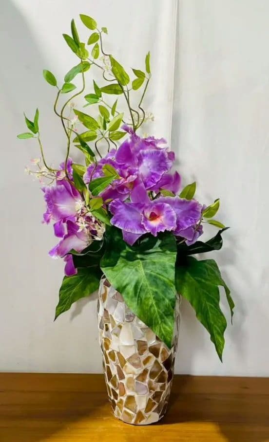 (nr/10.28/40)エミリオ・ロバ カトレア 4L23 造花