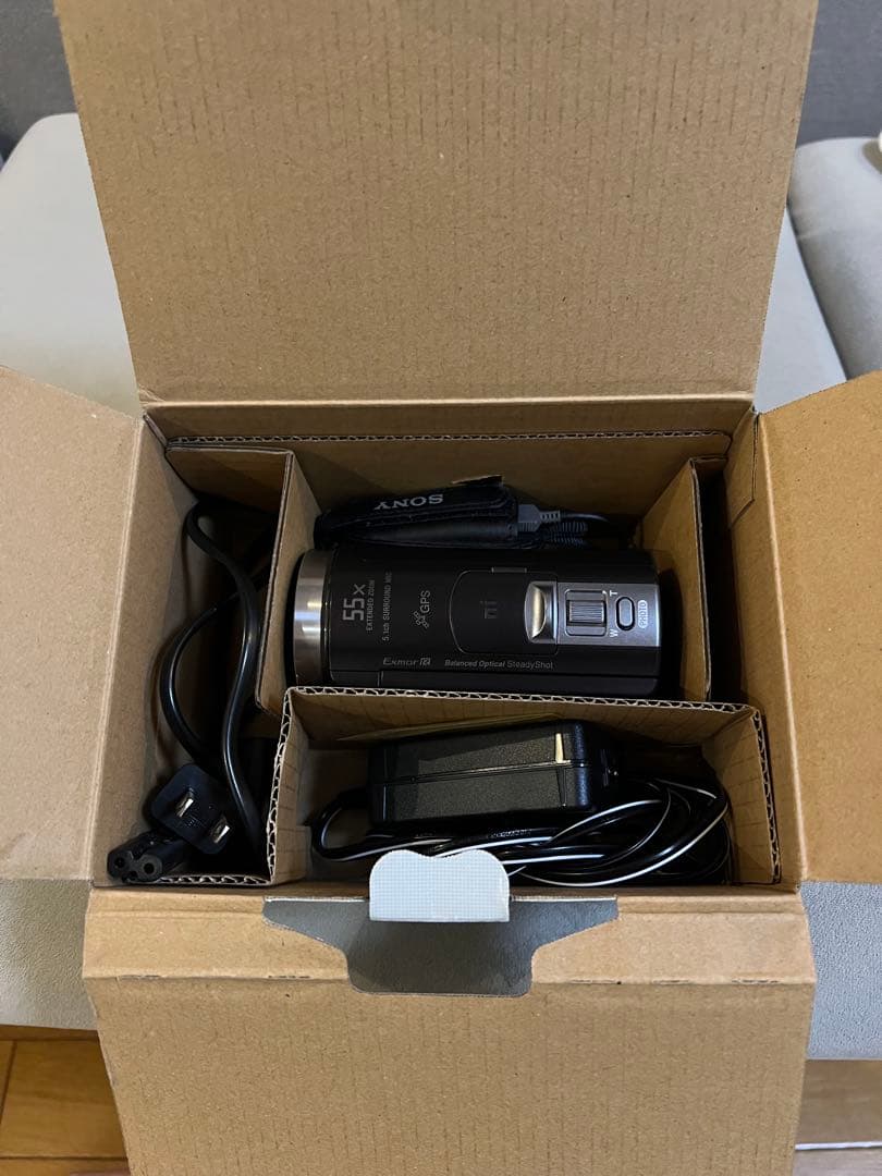 Sony HDR-CX430V HDビデオカメラ 本体 CX430V 55倍ズーム機能搭載のHD