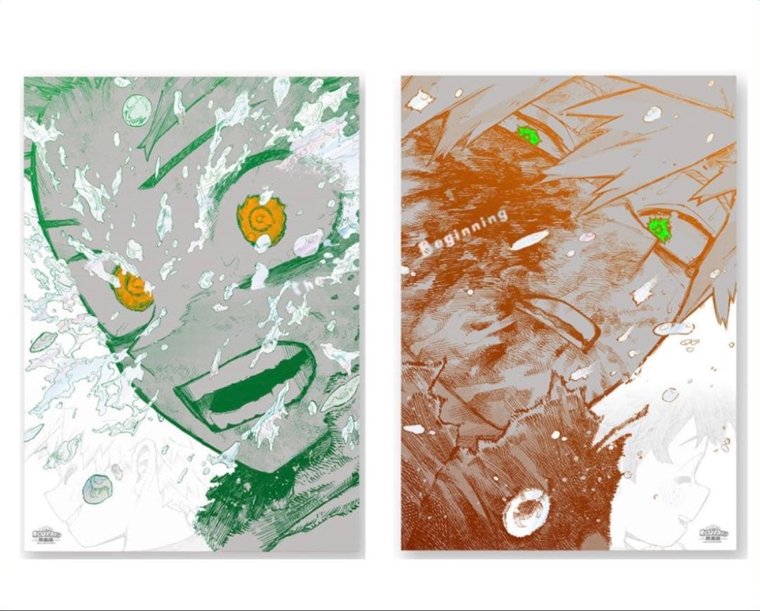 ヒロアカ 原画展 A2アートポスター2枚セット The Begnning ヒロアカ原画展 A2アートポスター2枚セット【The Beginning】 - メルカリ