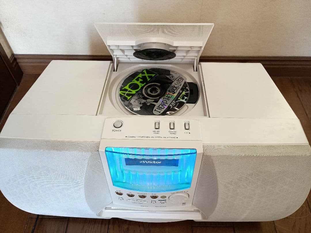 Victor CD・MDミニコンポ ビクターNS-X77WMD-S ジャンク扱い - メルカリ