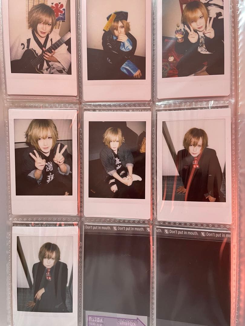 甘い暴力 文さん チェキ