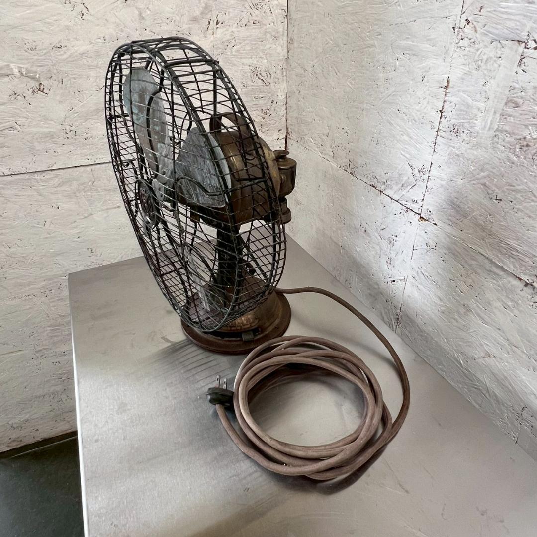 ヴィンテージ 《ジャンク》 芝浦 扇風機 昭和レトロ アンティーク N0815J