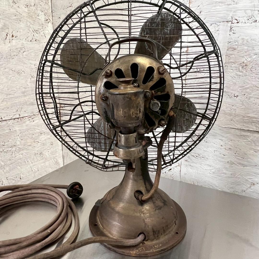 ヴィンテージ 《ジャンク》 芝浦 扇風機 昭和レトロ アンティーク N0815J