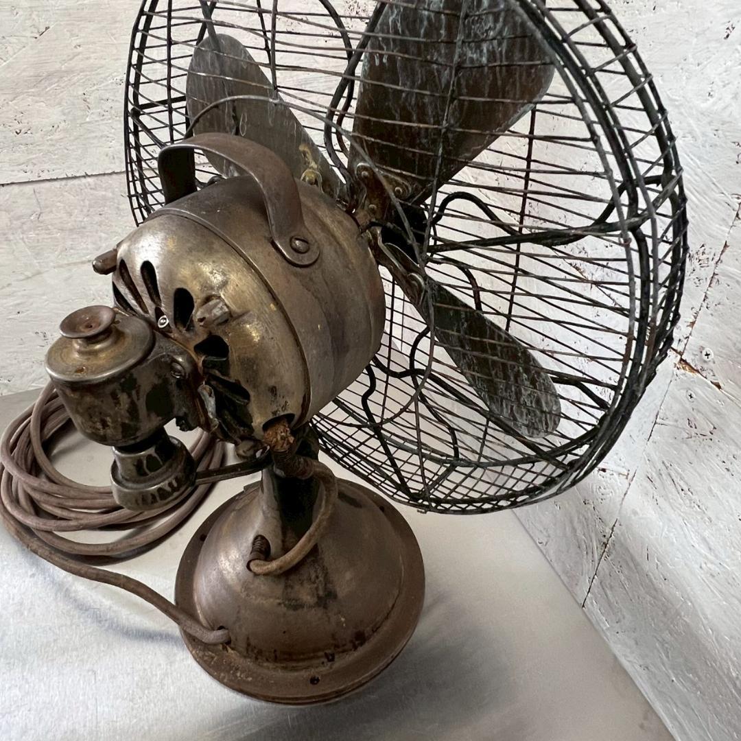 ヴィンテージ 《ジャンク》 芝浦 扇風機 昭和レトロ アンティーク N0815J