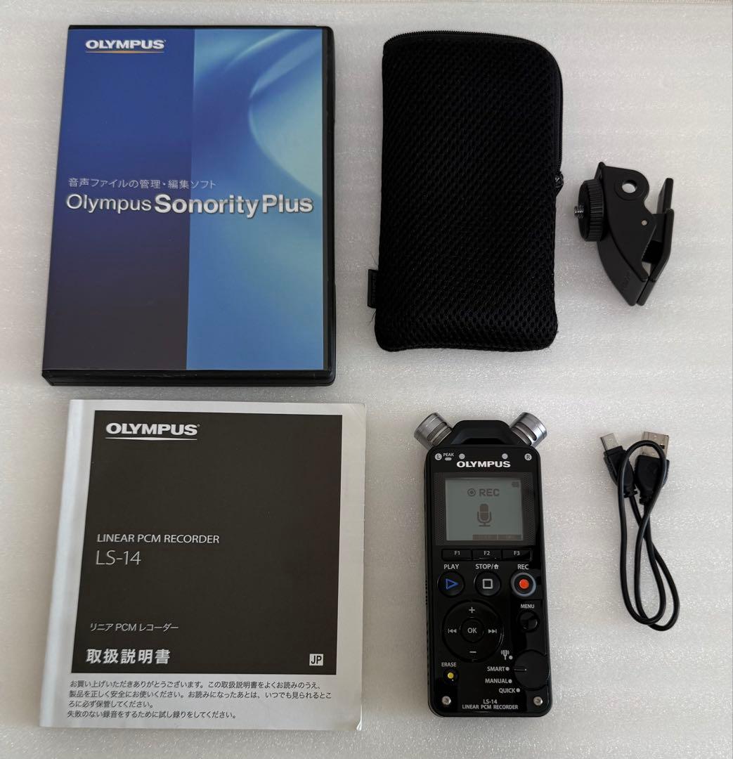 使用10回前後☆OLYMPUS LS-14 リニアPCMレコーダー - メルカリ