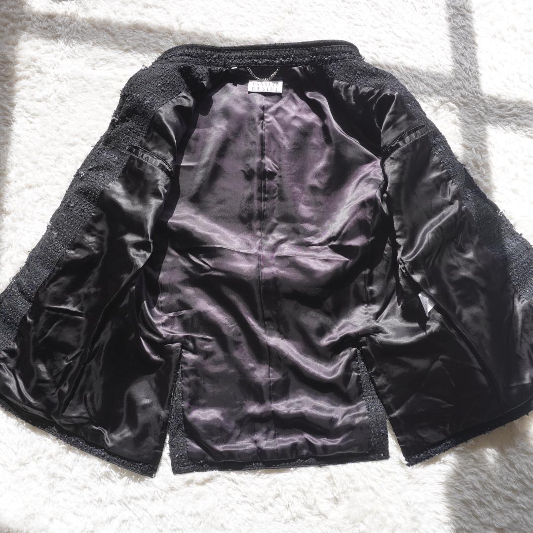 美品 コンダクター MIXED TWEED OFFICER JKT ナポレオン - メルカリ