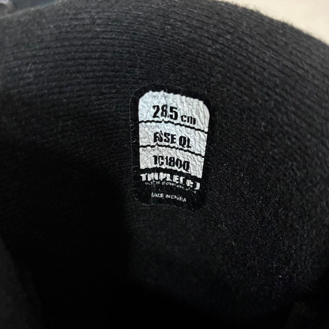 Triple-C スノーボードブーツ 28.5cm ブラック