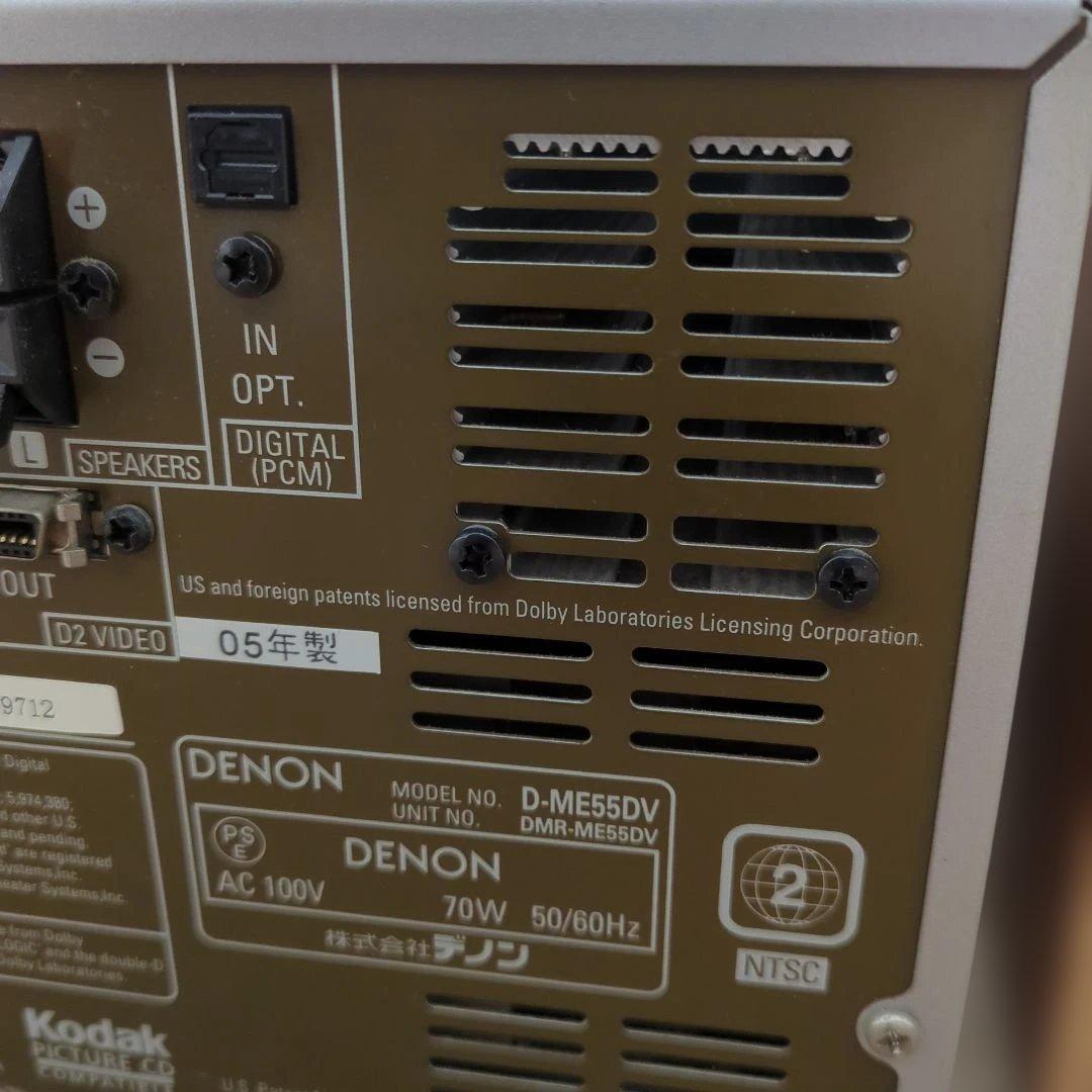 DENON／ミニコンポ（D-ME55DV） - メルカリ