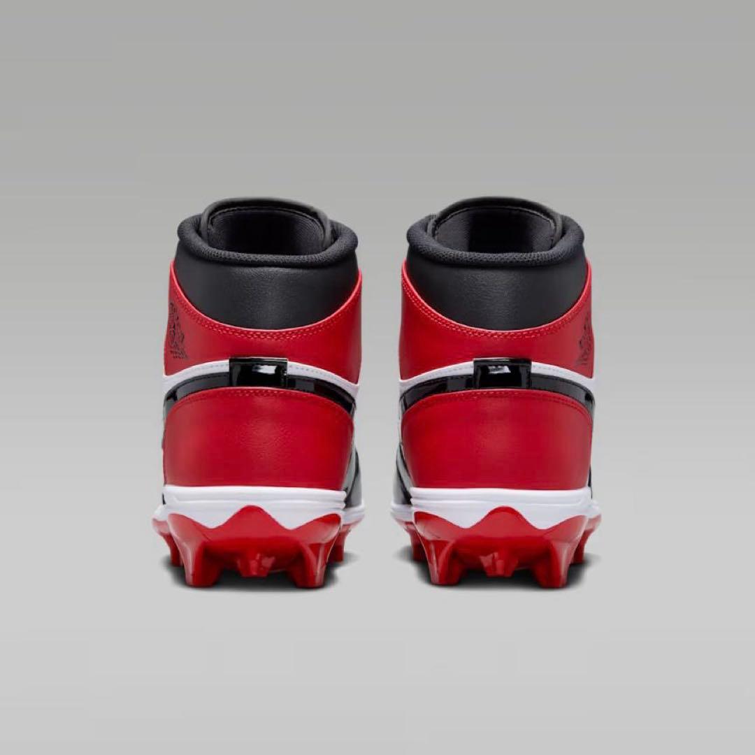 Jordan 1 Mid TD　RED　アメフト スパイク 28.0cm　Y