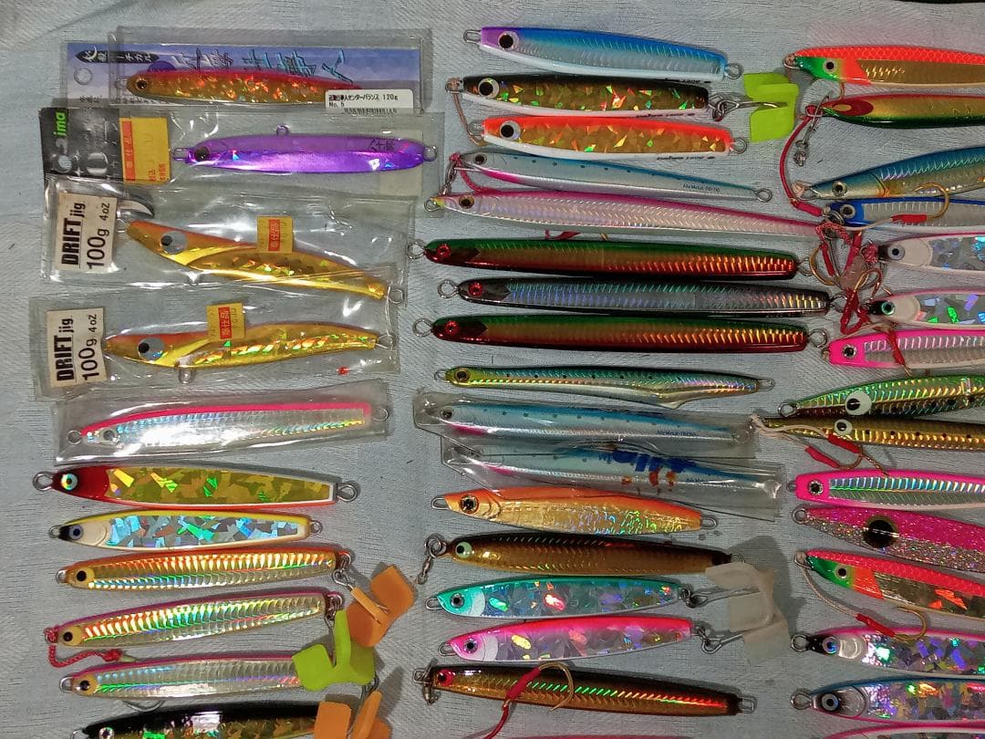 メタルジグ まとめ売り 大量 100点以上 80〜150g ダイワ ブリス 等