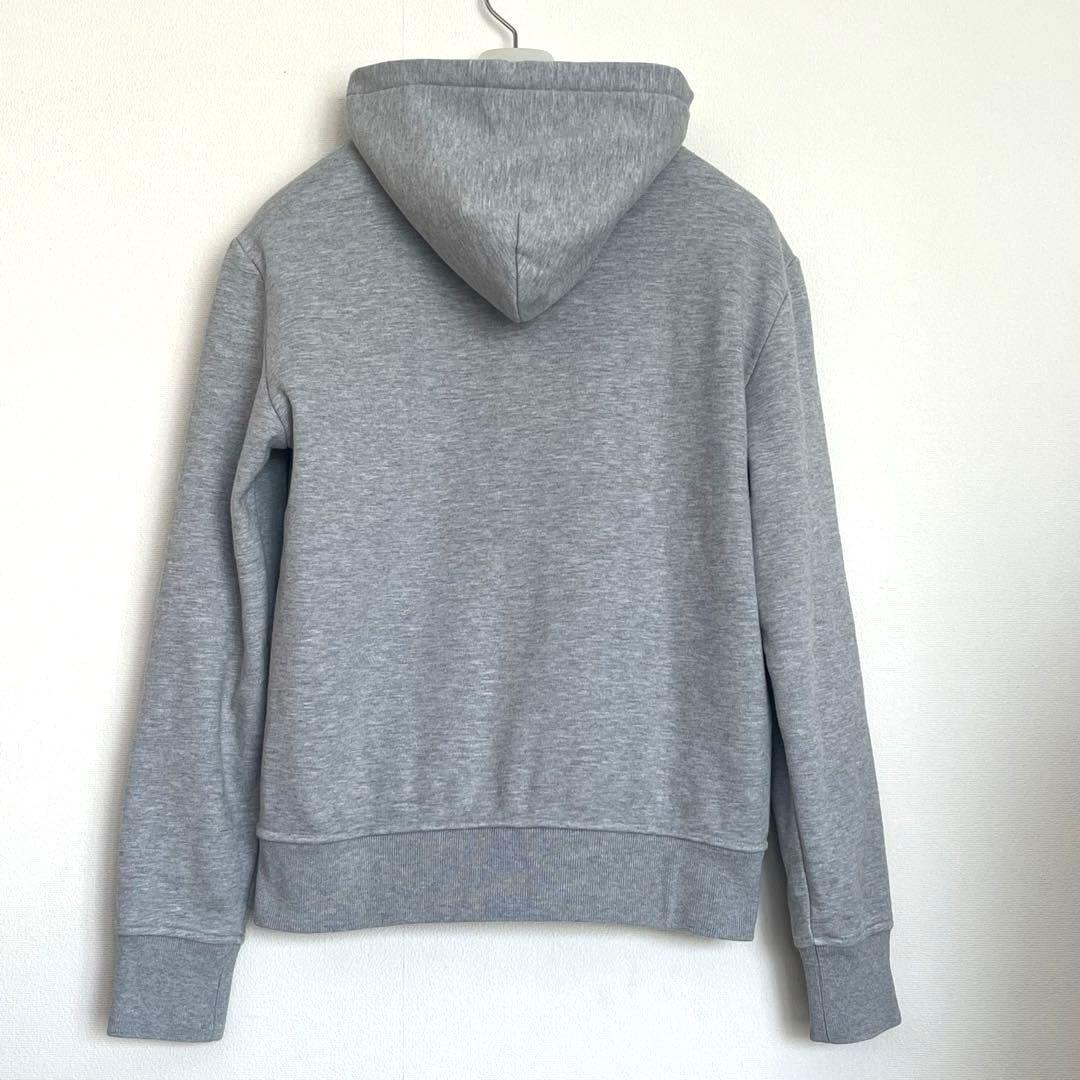 ラルフローレン ビッグポニーフルジップパーカー グレー S 星条旗 裏