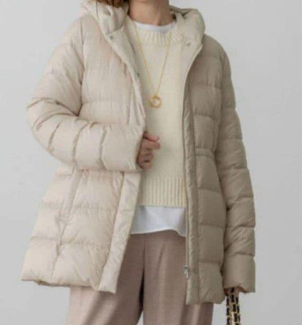 23区 今季【VERY掲載】シレータフタ ミドル丈 ダウンコート - メルカリ