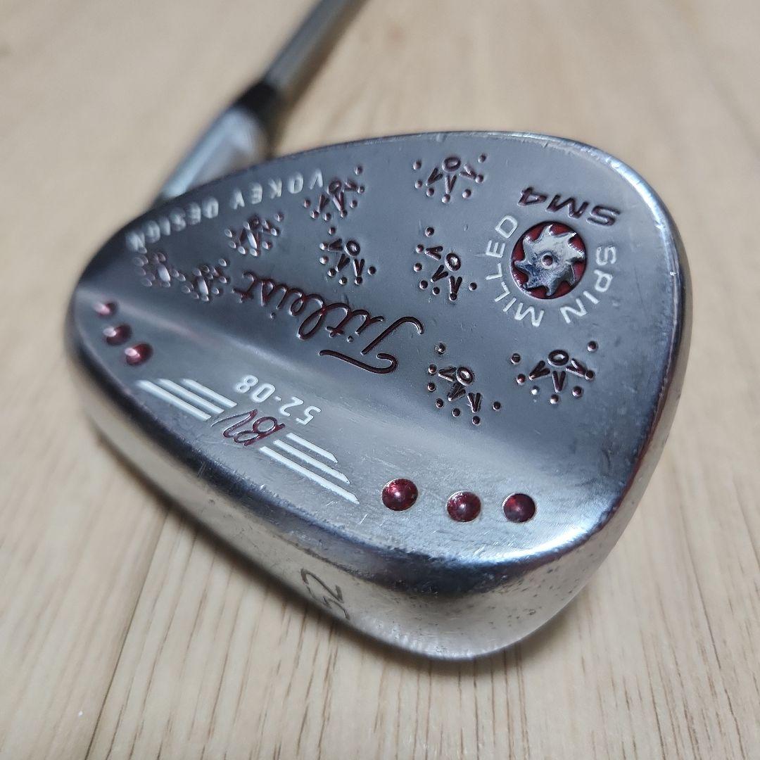値下げ！/タイトリスト/SM4/52-08 カスタムウェッジ/ディアマナカーボン