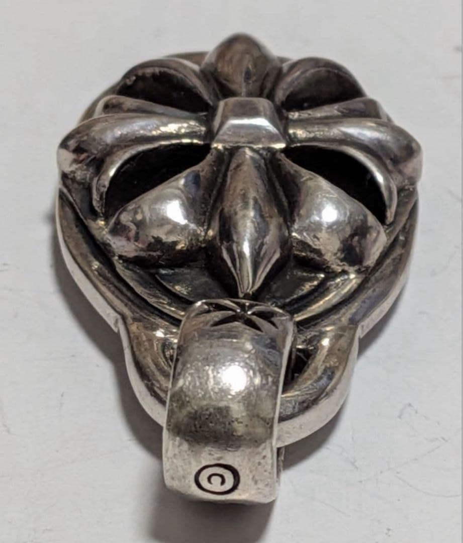 【SILVER horse】クロスオーバルペンダントシルバー925 45.1g