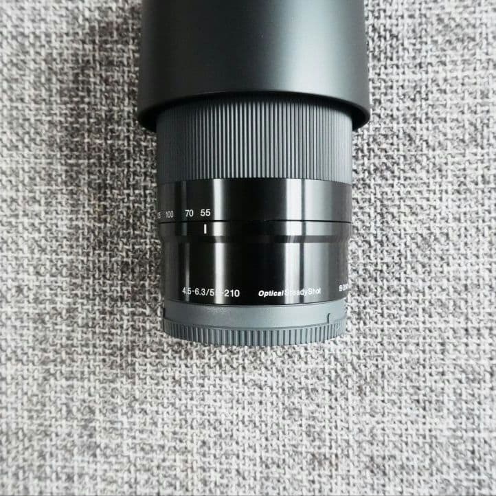 美品 フィルター付 E 55-210mm F4.5-6.3 OSS 望遠レンズ