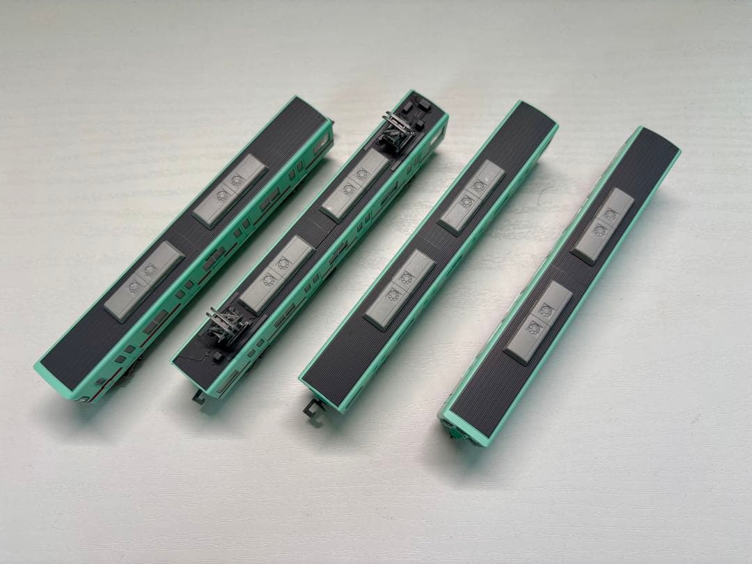 鉄道コレクション 西鉄6050形 更新車　基本4両編成セット N化済み