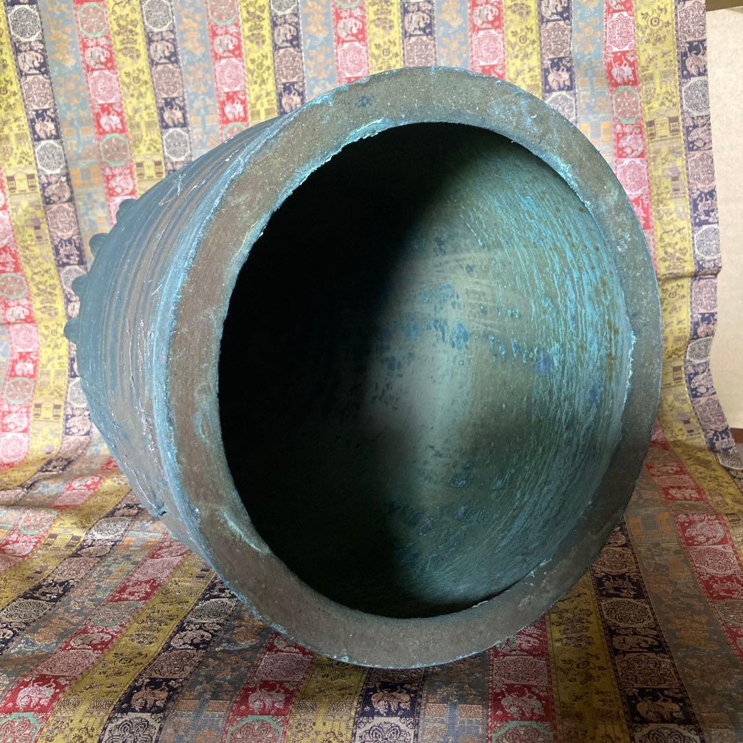 eyeknow 74様専用// 吊鐘 青銅半鐘 高さ40.7cm幅24￼cm - メルカリ