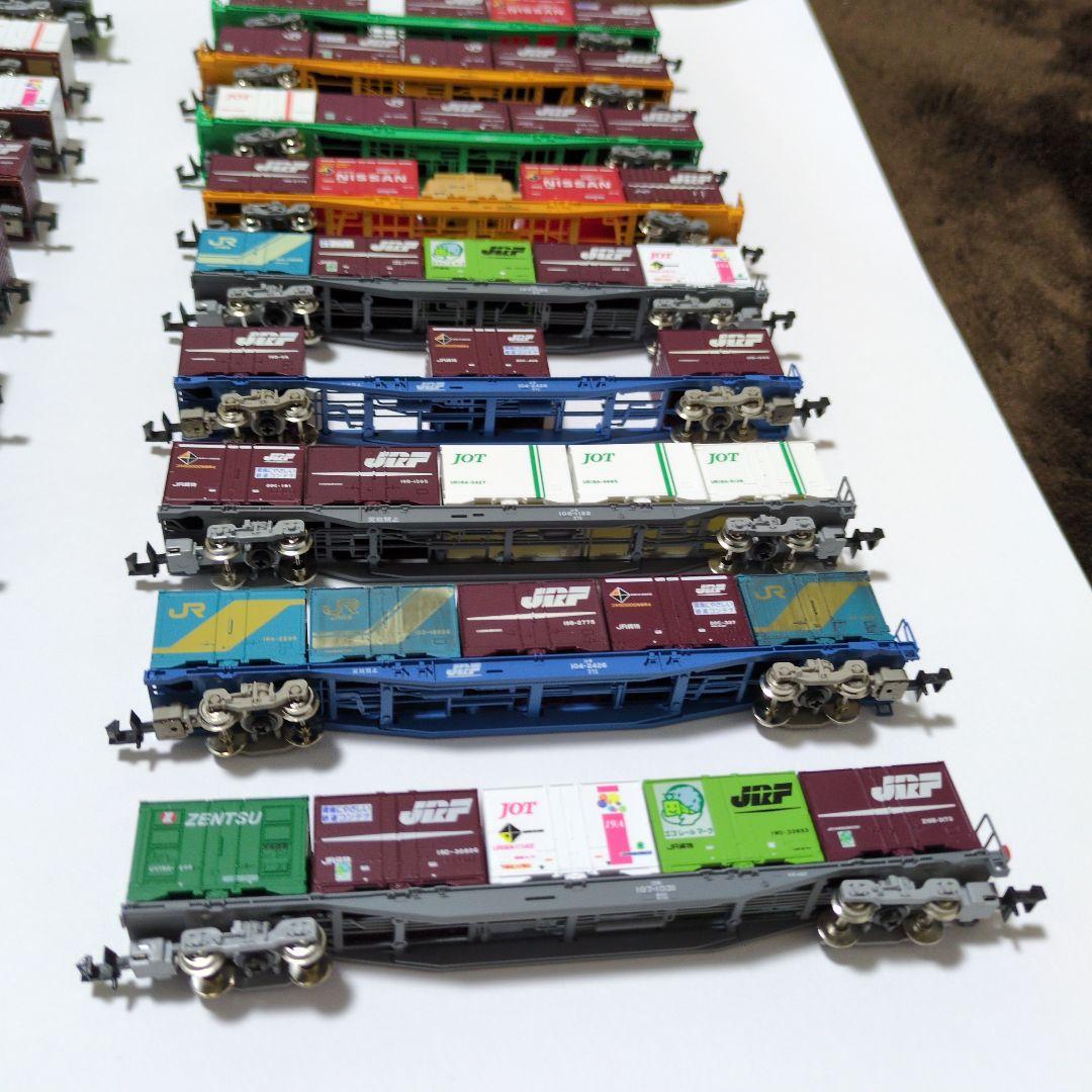 【美品】TOMIX コキ貨物列車18両詰め合わせ