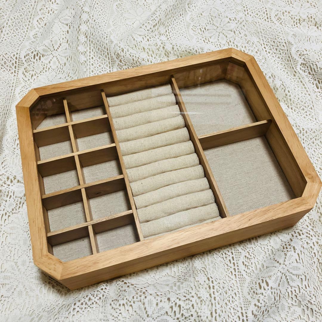 ZARA HOME ザラホーム ウッドジュエリーボックス アクセサリーケース