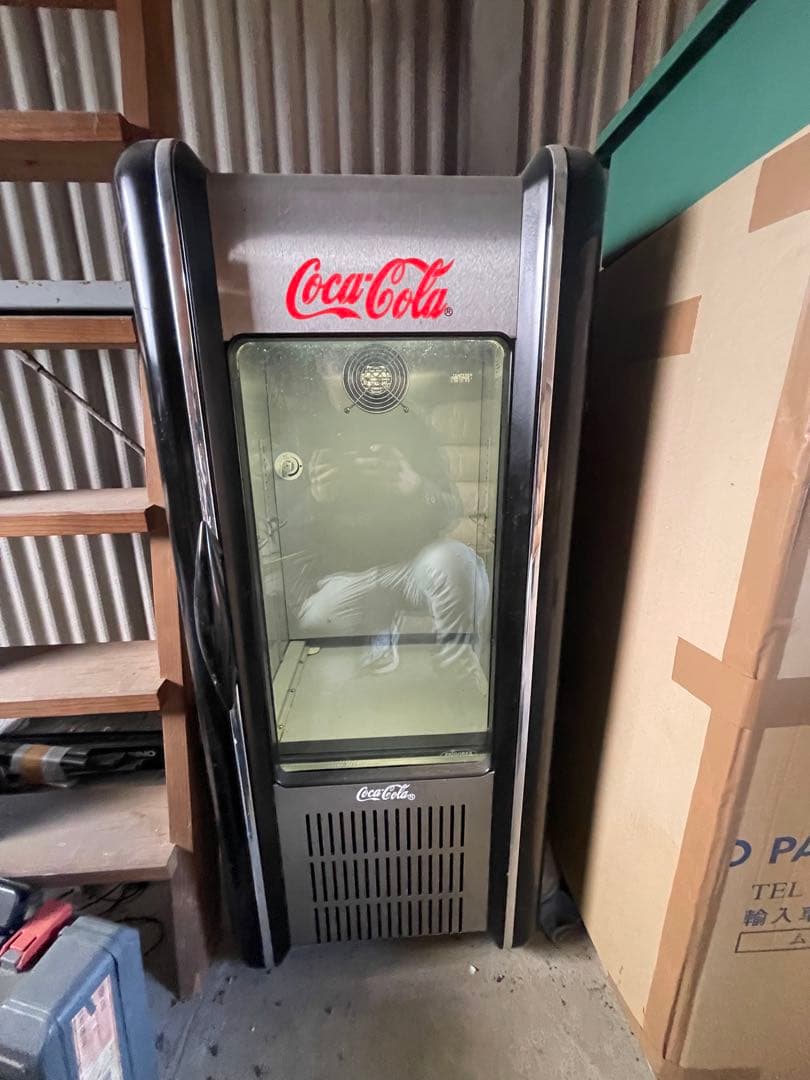 冷蔵庫 150W コカコーラ　激レア レトロ　ブラック　ビンテージ 2026年最新】コカ・コーラ 冷蔵庫の人気アイテム - メルカリ